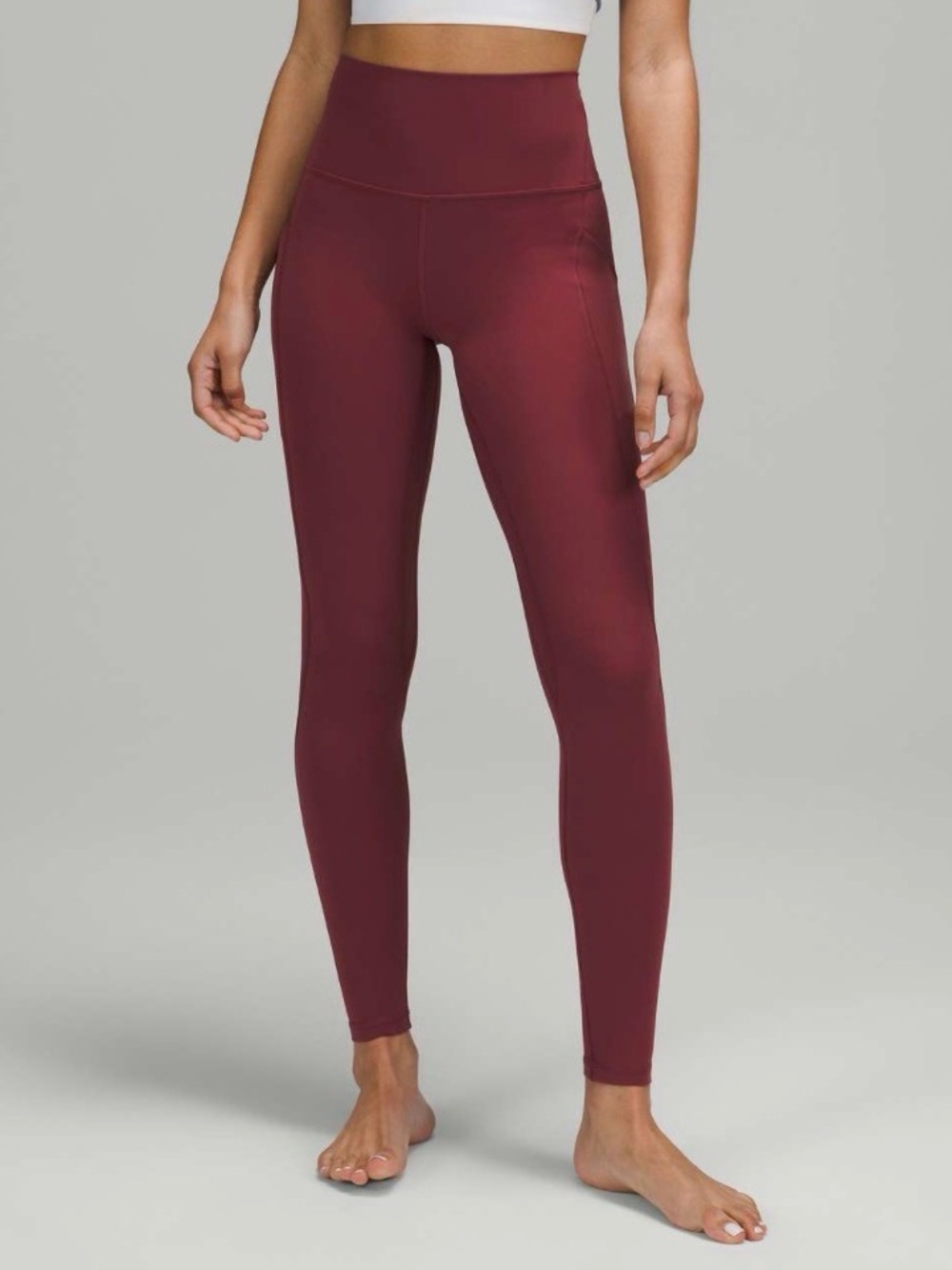 Lululemon Align High Rise Pant with Pockets 28” Mulled Wine